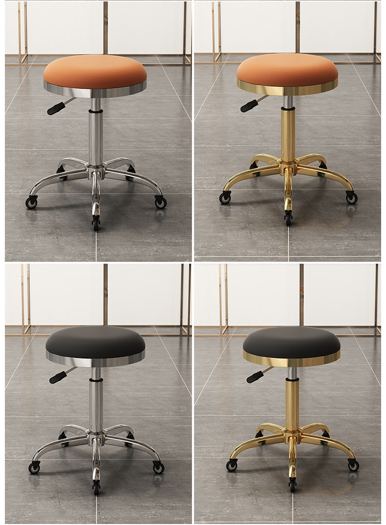 Beauty Makeup Workshop - Big work stool lifting round stool