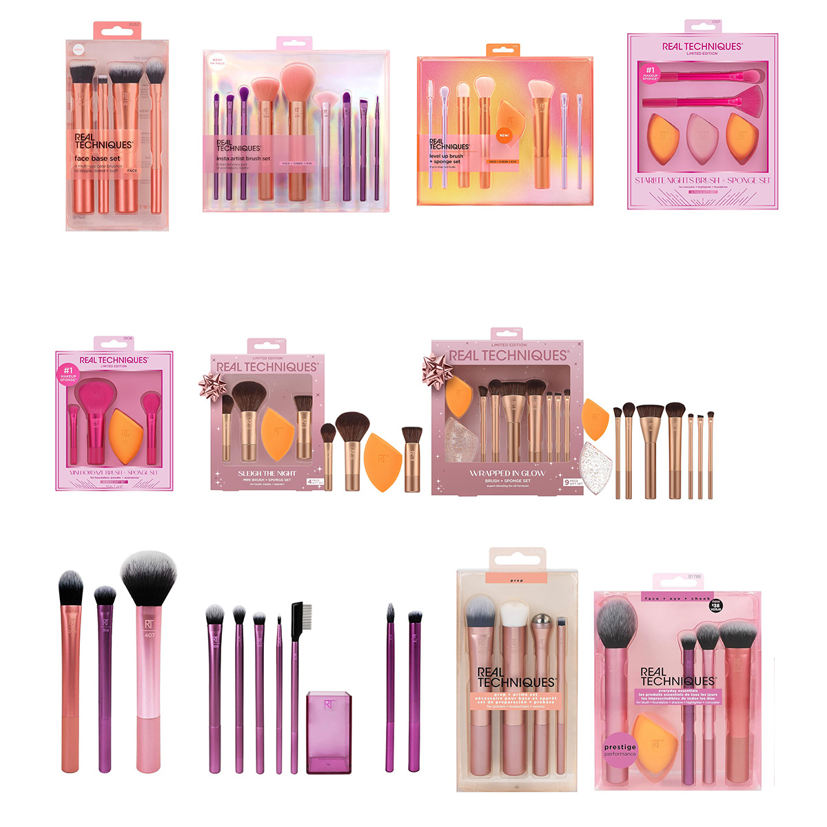 Beauty Makeup Eyeshadow - Complete Makeup Brush Set 1997 Powder