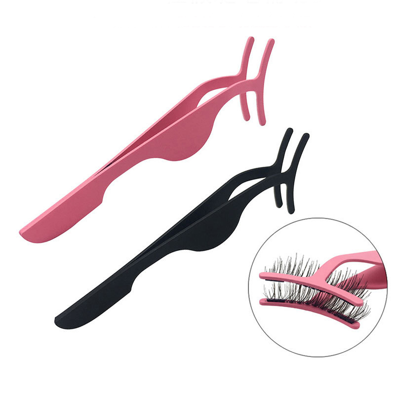 Beauty Makeup Tools Use - 2pcs False Eyelashes Tweezer Professional Makeup