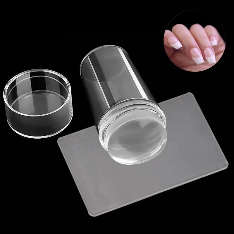 Nail Art Stamping Kit - Nails Art Stamping Plates Kit French