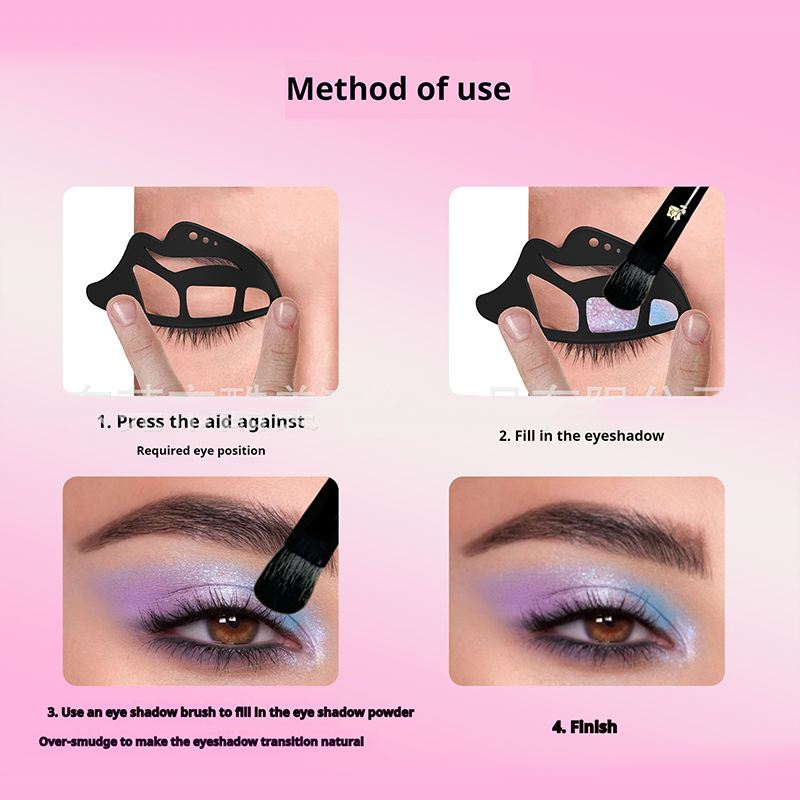 Silicone Eye Makeup Stencils M - đánh giá và giá Beauty Makeup Eyeshadow