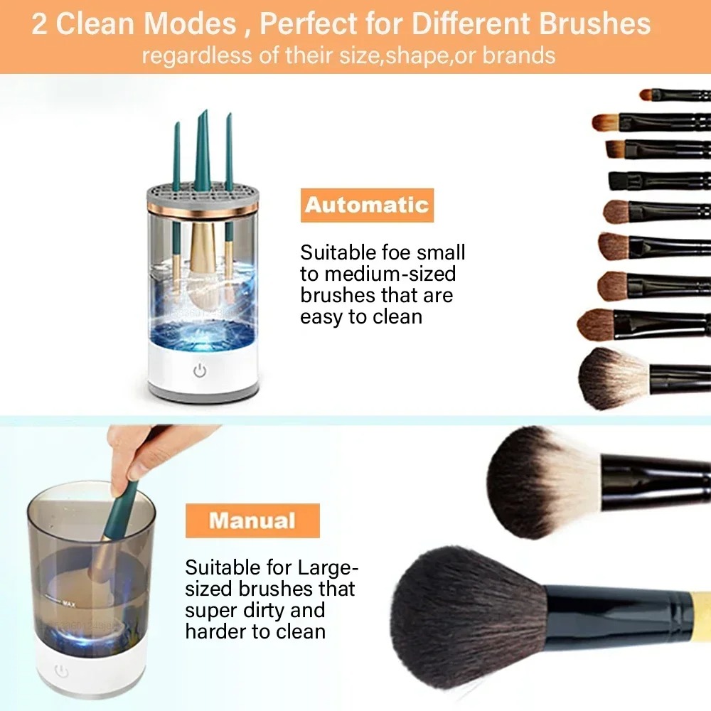 Automatic Electric Makeup Brus - đánh giá và giá Beauty Home Makeup