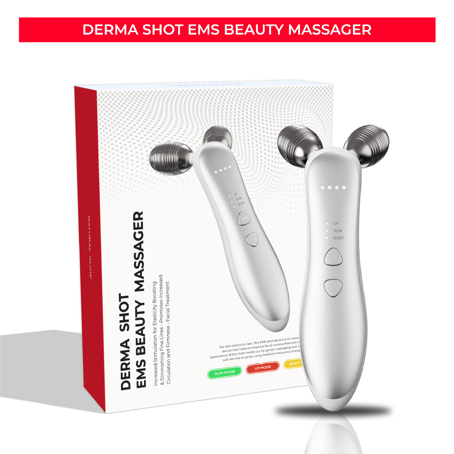 New micro-current roller face- - đánh giá và giá Face Massager