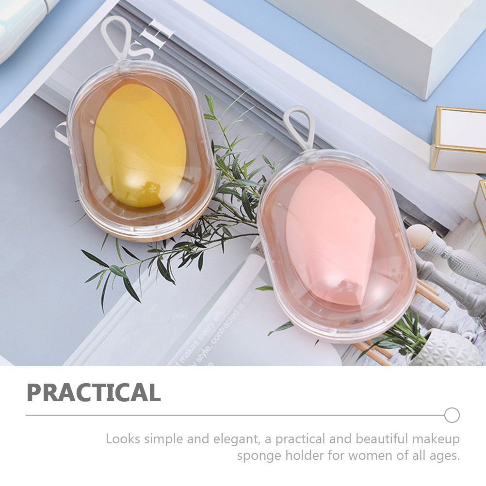 4Pcs Chic Makeup Egg Storage B - đánh giá và giá Beauty Home Makeup
