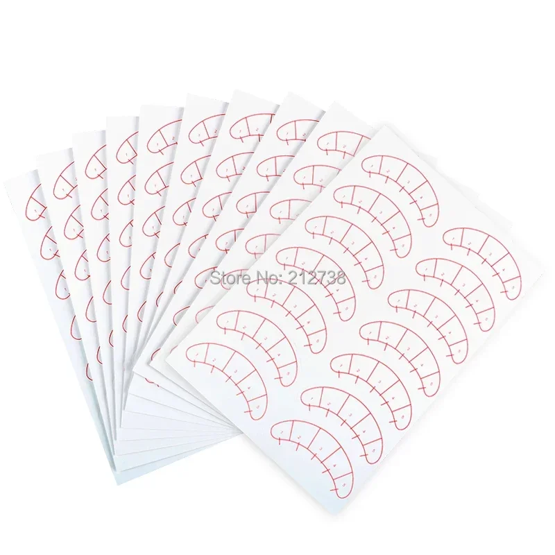 140PCS Eyelash under Eye Pads  - đánh giá và giá Beauty Makeup Tools Use