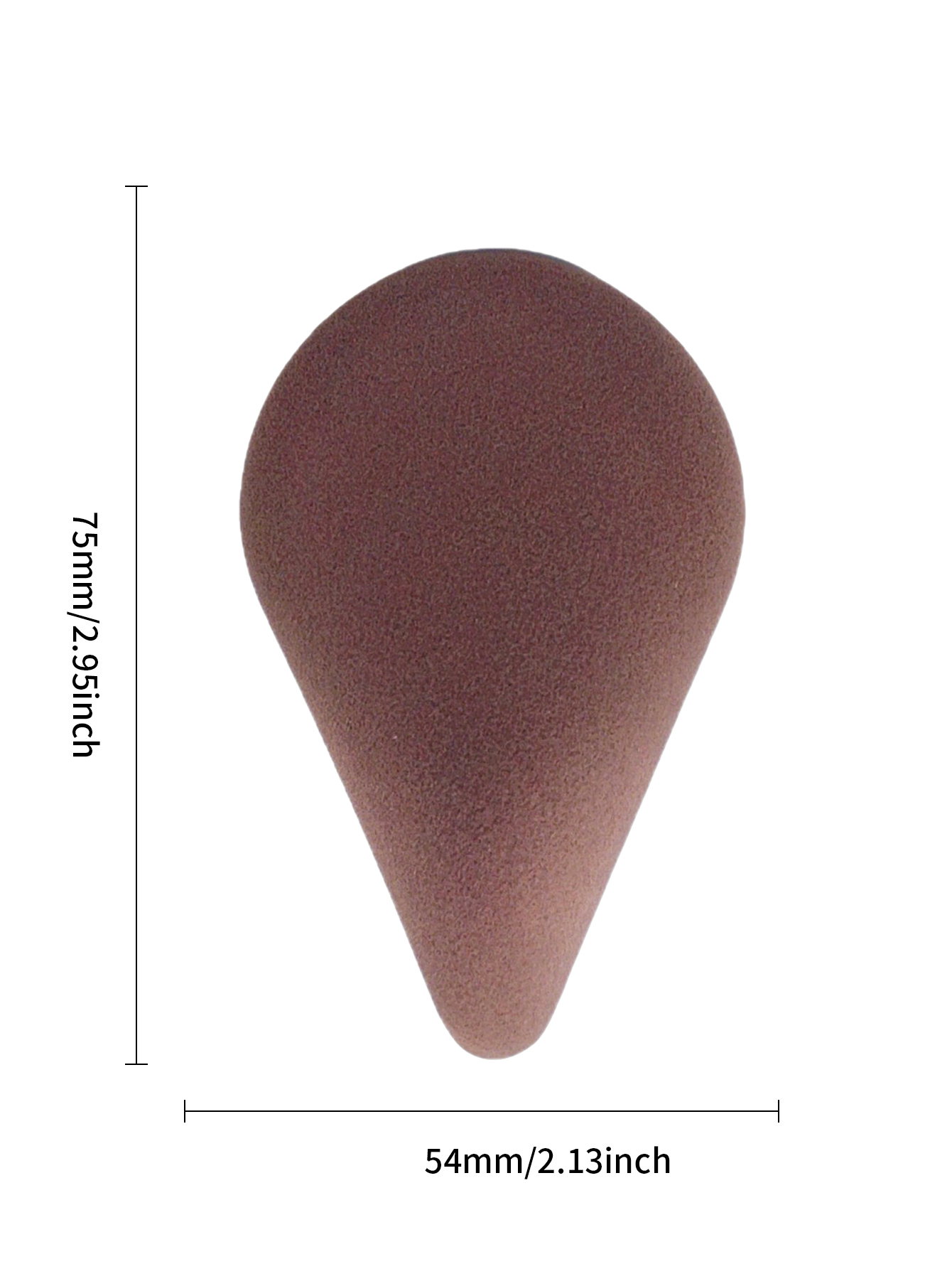 1/3/4pcs Brown  Makeup Sponge  - đánh giá và giá Beauty Makeup Tools Use