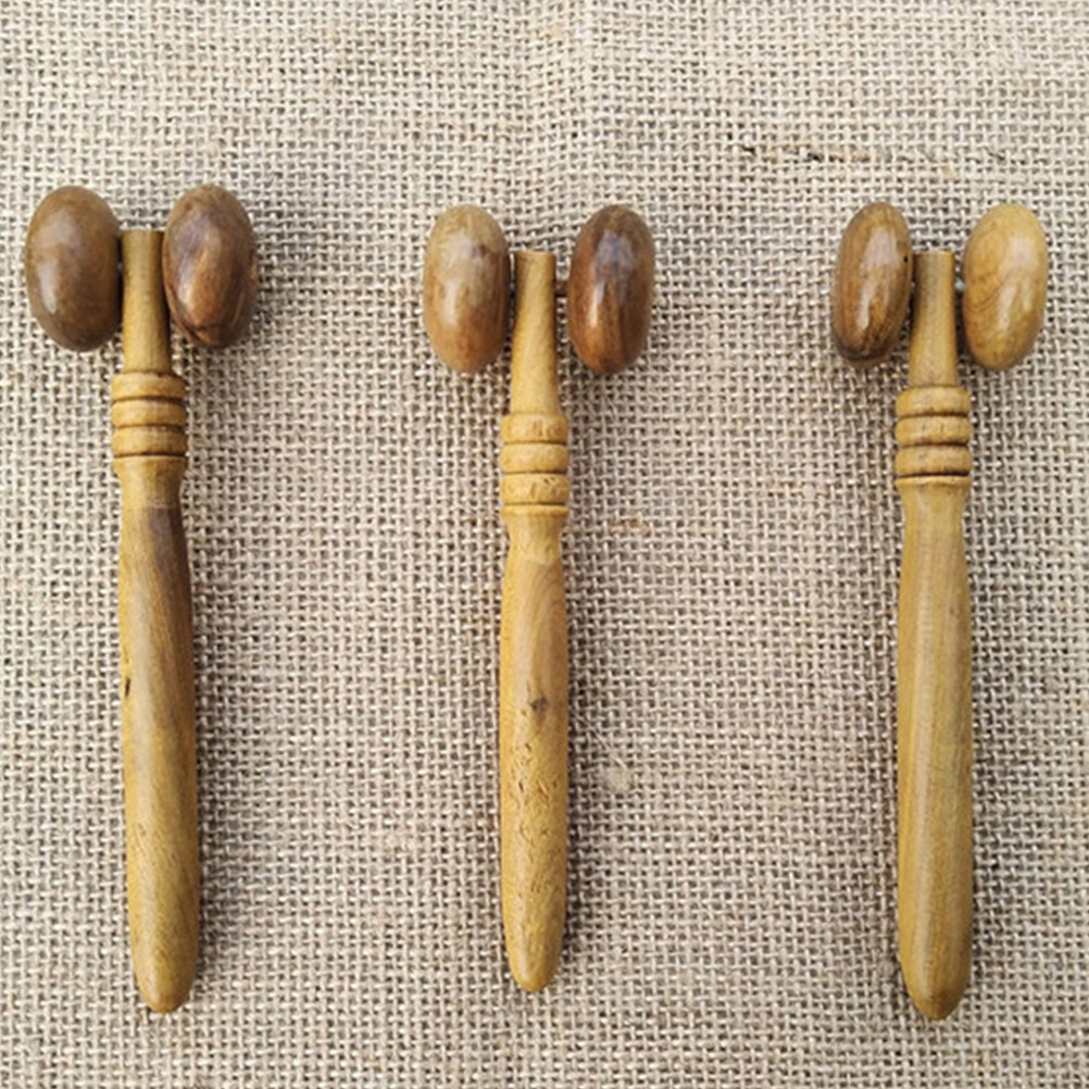 1Pcs Face Roller Wood Massager - đánh giá và giá Face Massager