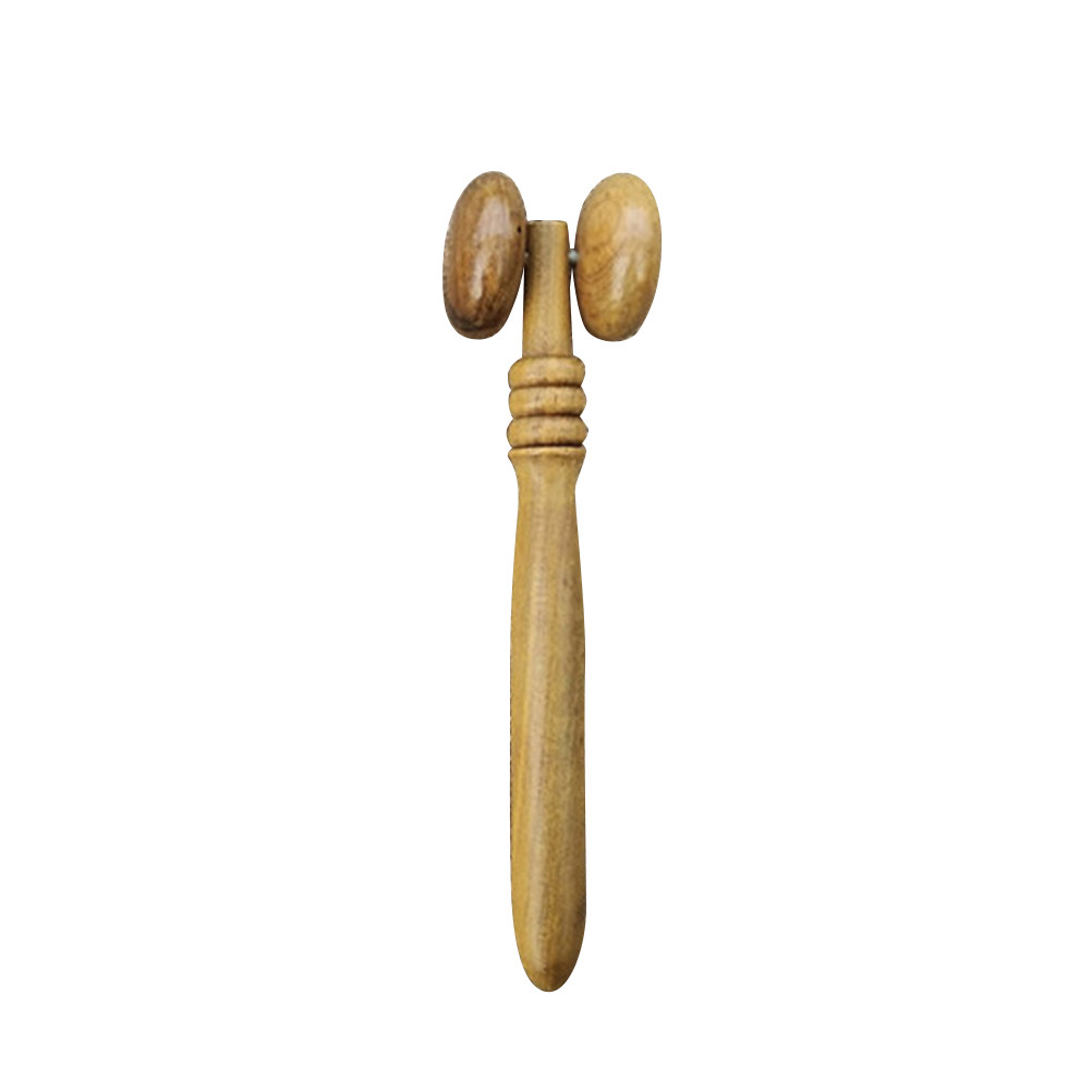 1Pcs Face Roller Wood Massager - đánh giá và giá Face Massager