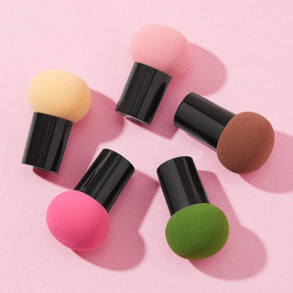 New Mushroom Head Makeup Spong - đánh giá và giá Beauty Makeup Tools Use