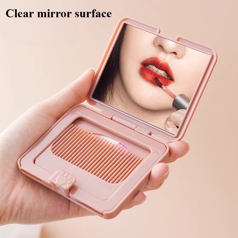 Portable Mirror, Comb, 2-in-1  - đánh giá và giá Your Beauty Makeup