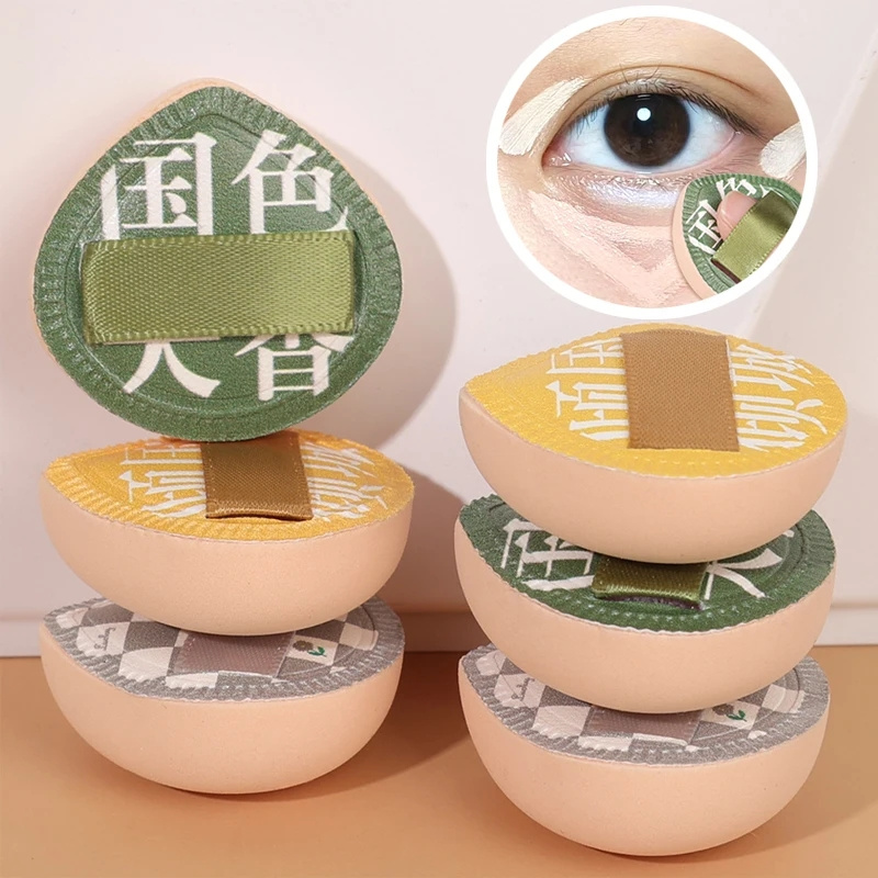 Finger Mini Puff Wet Dry Dual  - đánh giá và giá Beauty Makeup Tools Use