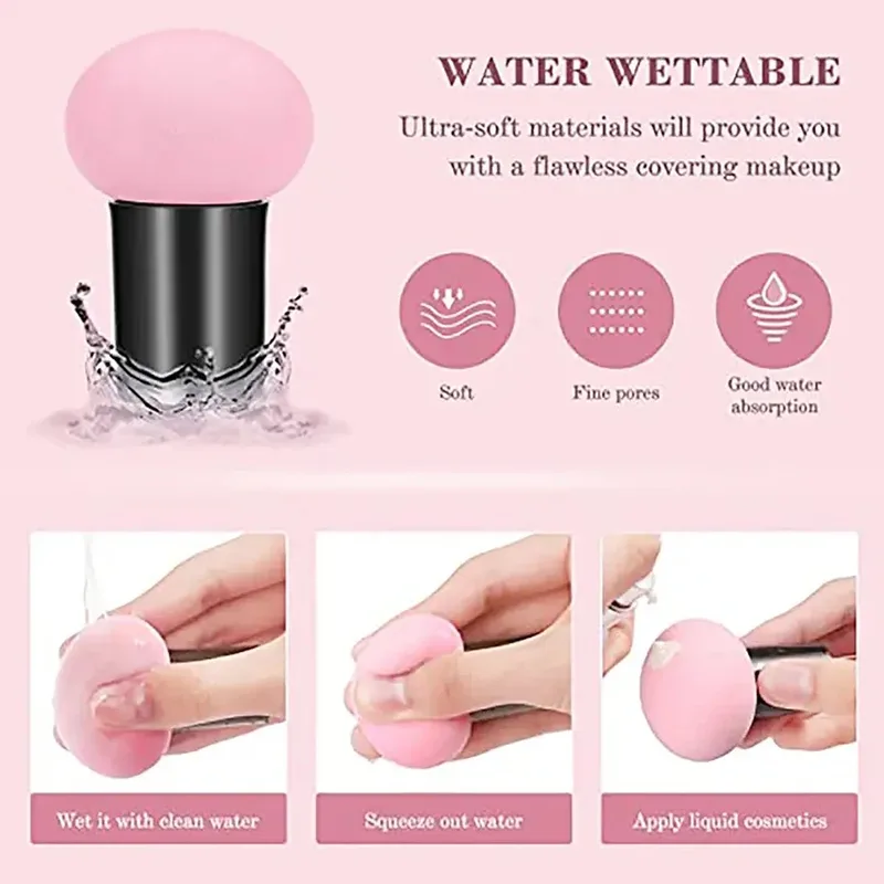 Mushroom Head Makeup Sponge Dr - đánh giá và giá Beauty Makeup Tools Use