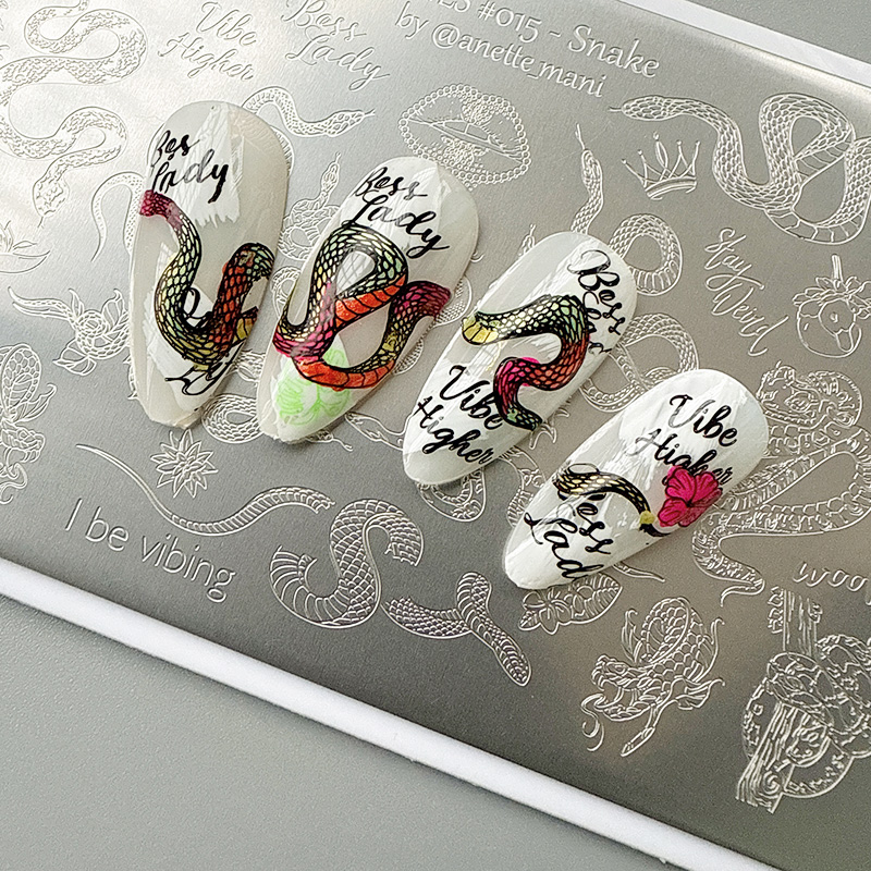 XMQ NAIL ART STAMPING PLATES S - đánh giá và giá Nail Art Stamping Kit
