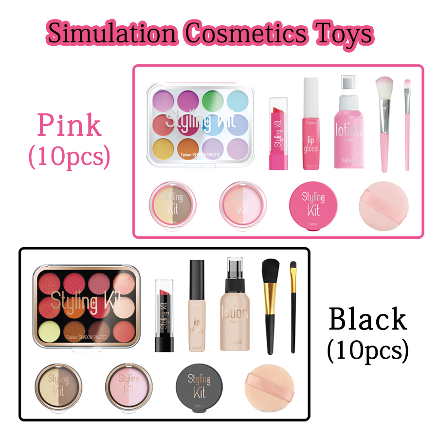 10 Pcs Simulation Girl Beauty  - đánh giá và giá Beauty Makeup Kit For Kids