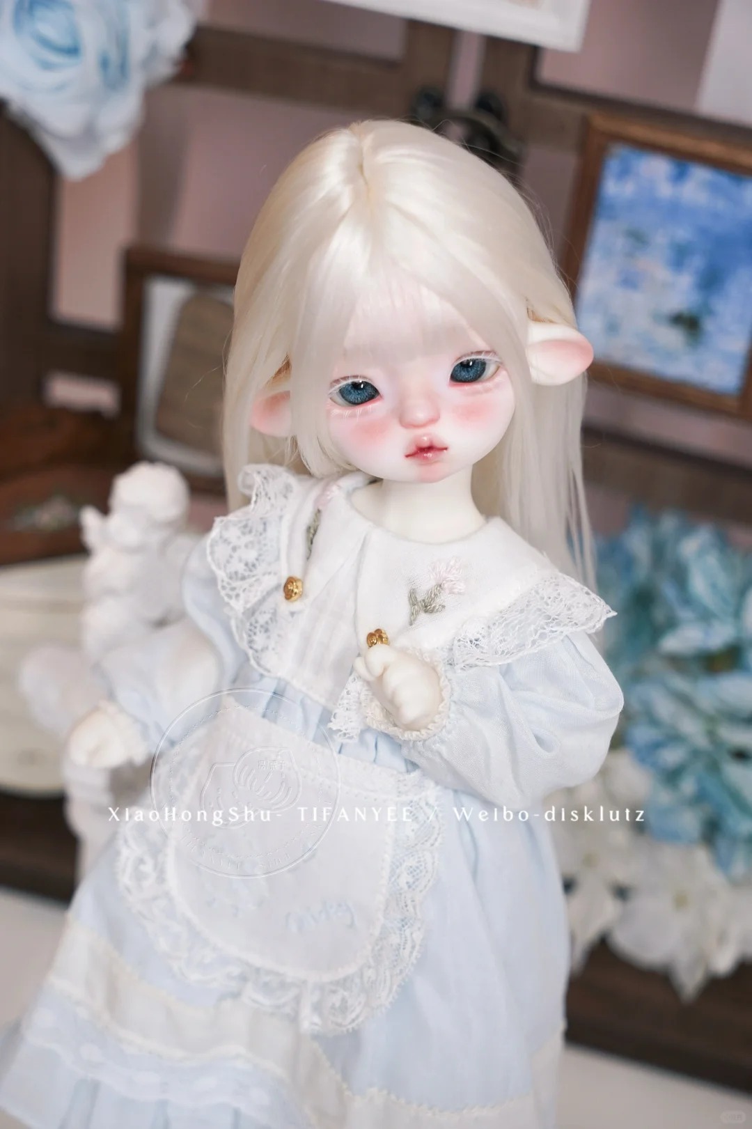 New SD BJD Doll 1/6 Open Eyes  - đánh giá và giá Beauty Makeup Girl