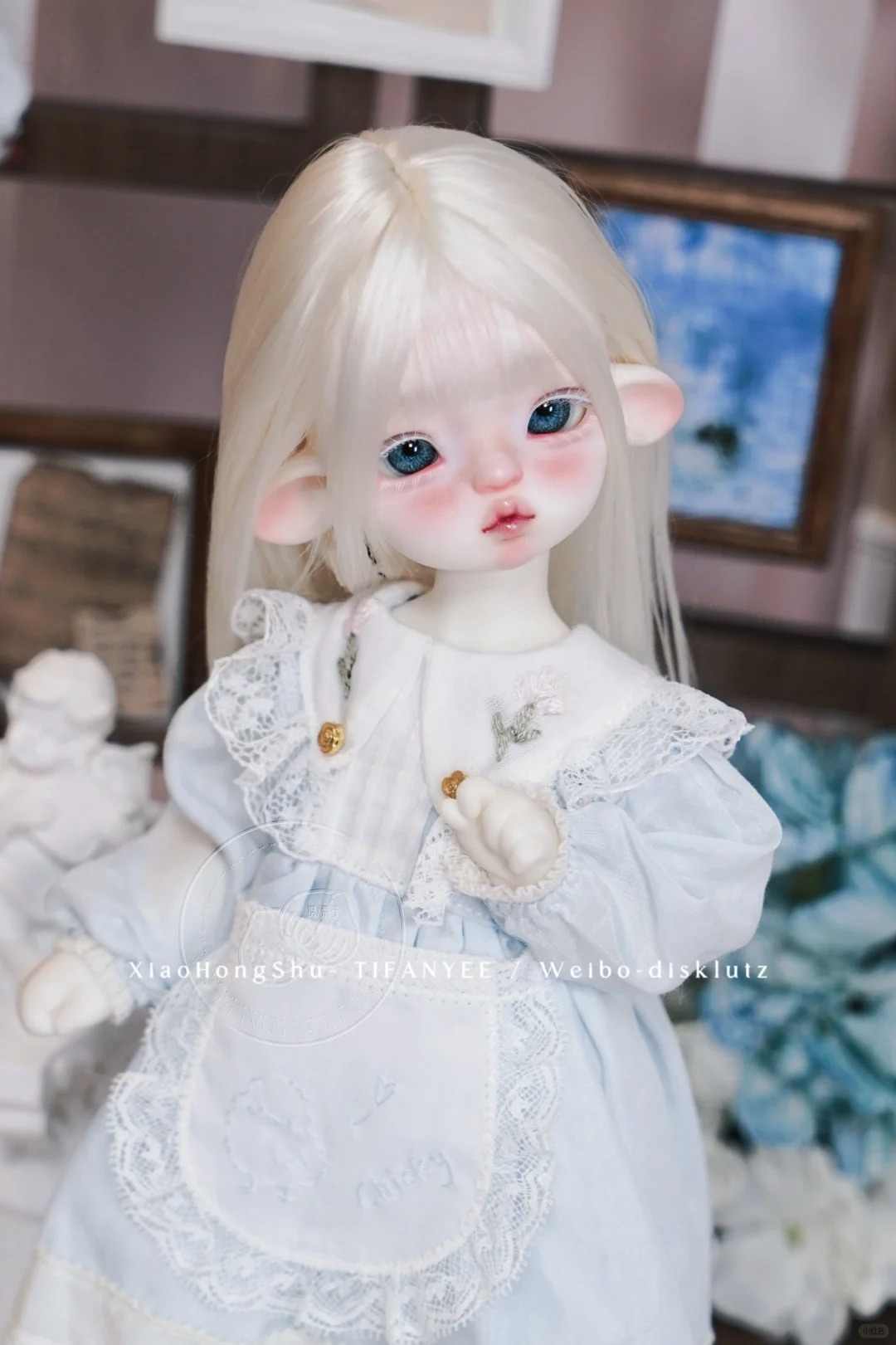 New SD BJD Doll 1/6 Open Eyes  - đánh giá và giá Beauty Makeup Girl