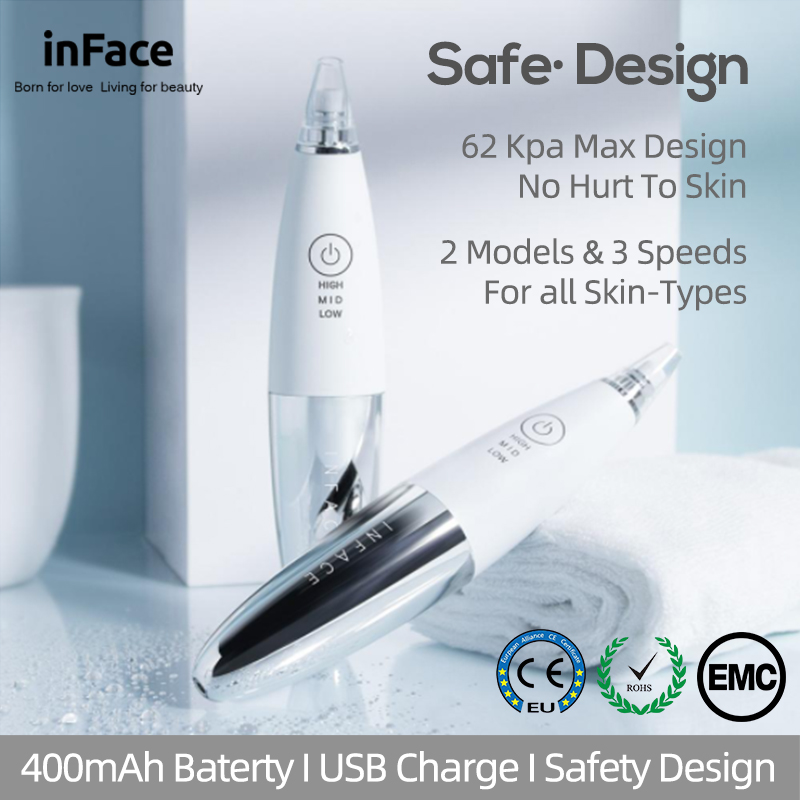 Inface Blackhead Remover Vacuu - đánh giá và giá Pore Vacuum