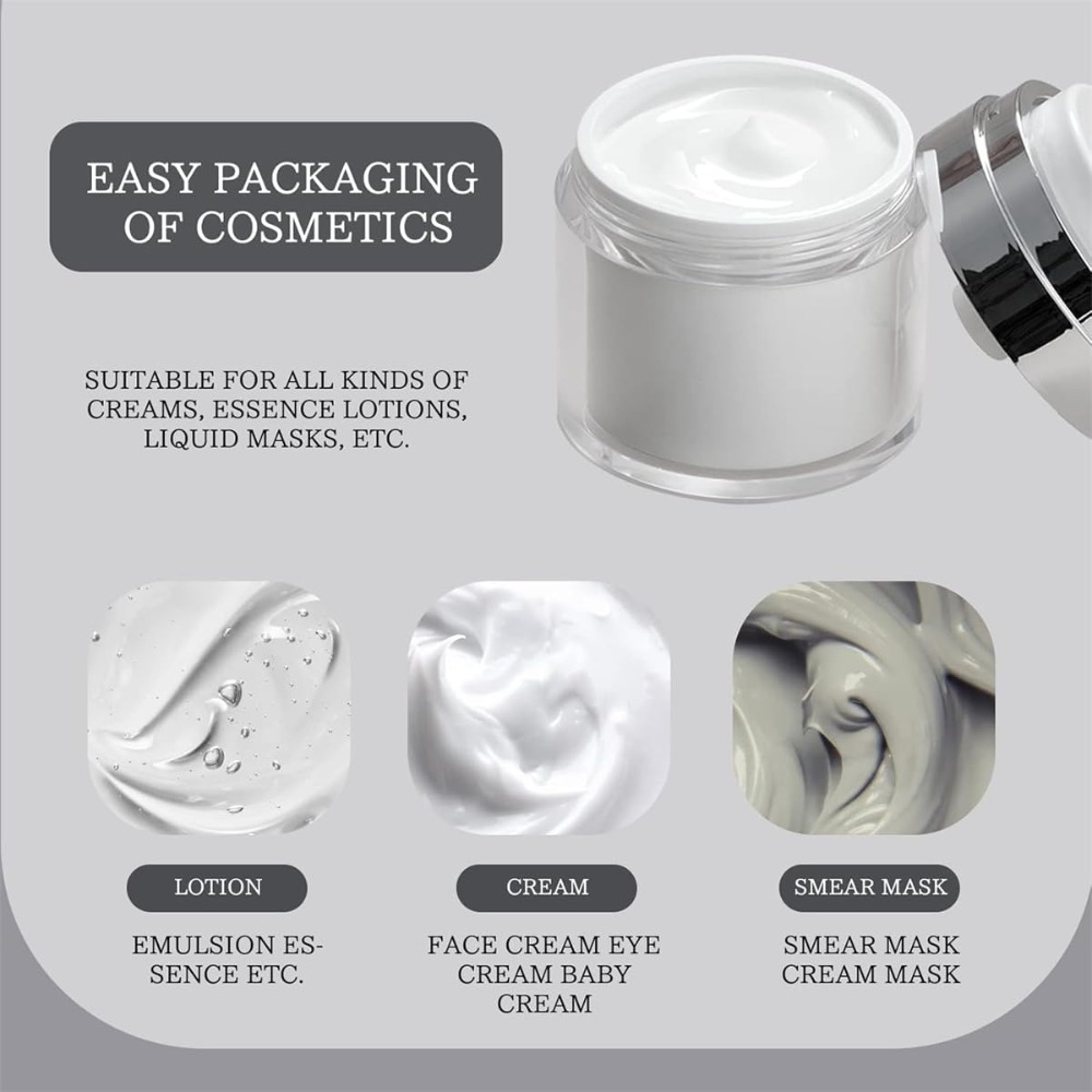 15/30/50ml Empty Airless Pump  - đánh giá và giá Beauty Makeup Cream