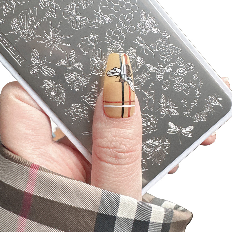 XMQ NAIL ART STAMPING PLATES B - đánh giá và giá Nail Art Stamping Kit