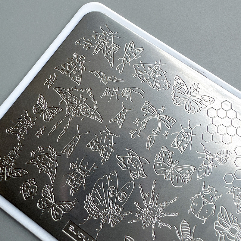 XMQ NAIL ART STAMPING PLATES B - đánh giá và giá Nail Art Stamping Kit