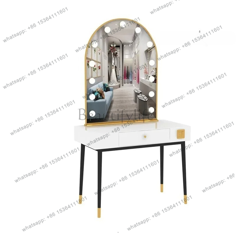 simple lamp mirror makeup tabl - đánh giá và giá Beauty Makeup Studio