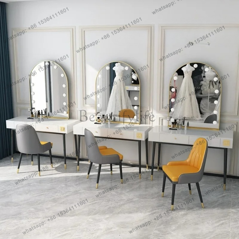 simple lamp mirror makeup tabl - đánh giá và giá Beauty Makeup Studio
