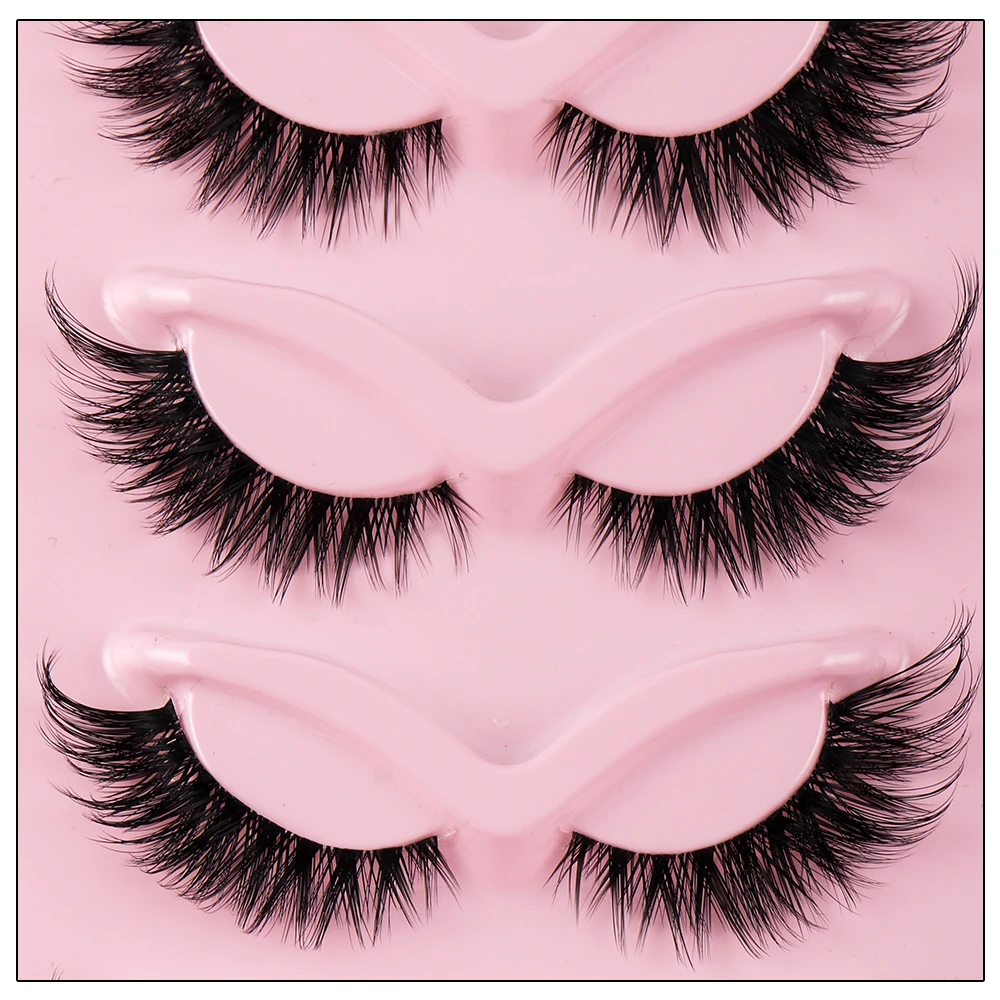 Cat Eye 5 Pairs 3D Natural Fal - đánh giá và giá Your Beauty Makeup