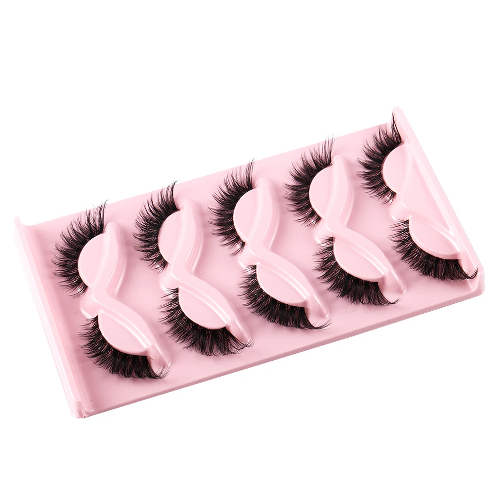 Cat Eye 5 Pairs 3D Natural Fal - đánh giá và giá Your Beauty Makeup