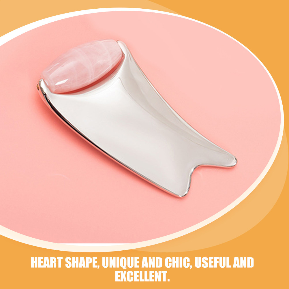 Metal Face Guasha Scraping Too - đánh giá và giá Face Massager