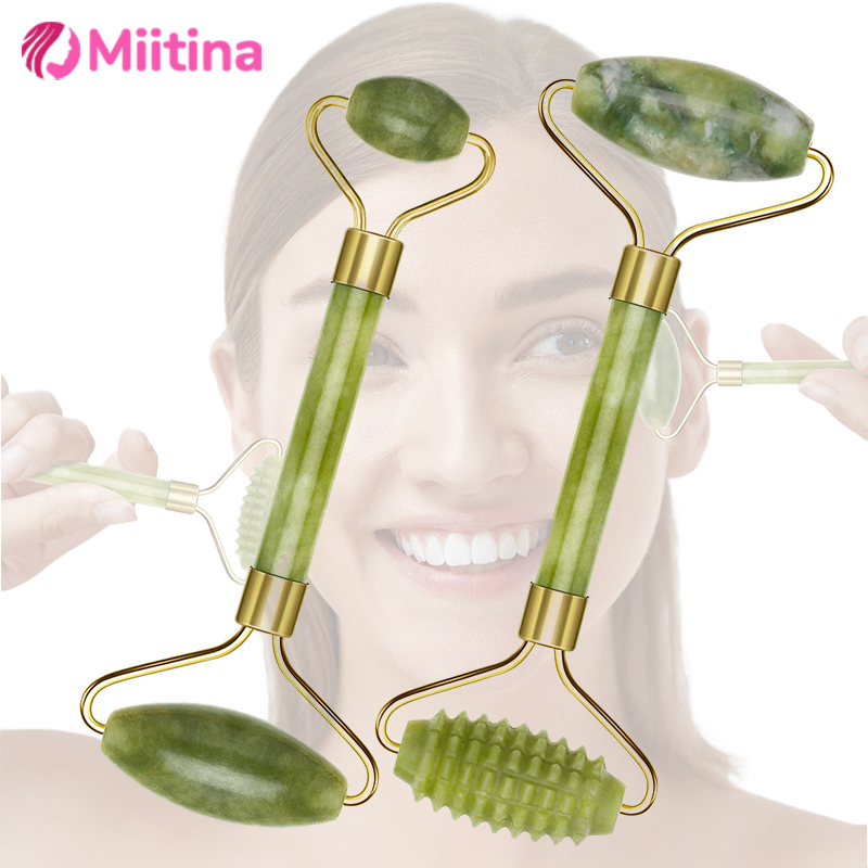 Natural Jade Roller Face Gua S - đánh giá và giá Face Massager