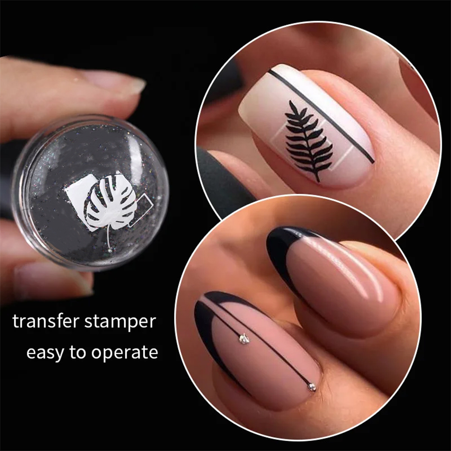 Nail Stamping Plates Pure Clea - đánh giá và giá Nail Art Stamping Kit