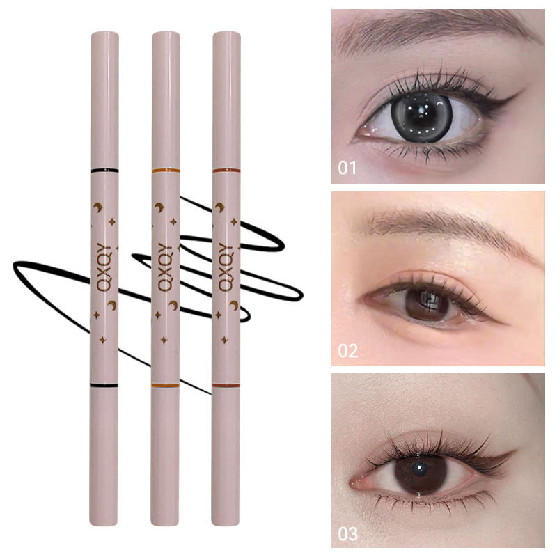 QXQY Double-head eyeliner, two - đánh giá và giá Beauty Home Makeup