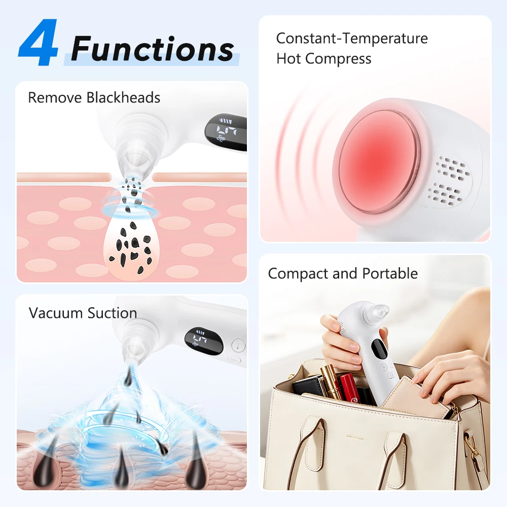Blackhead Remover Pore Vacuum  - đánh giá và giá Pore Vacuum