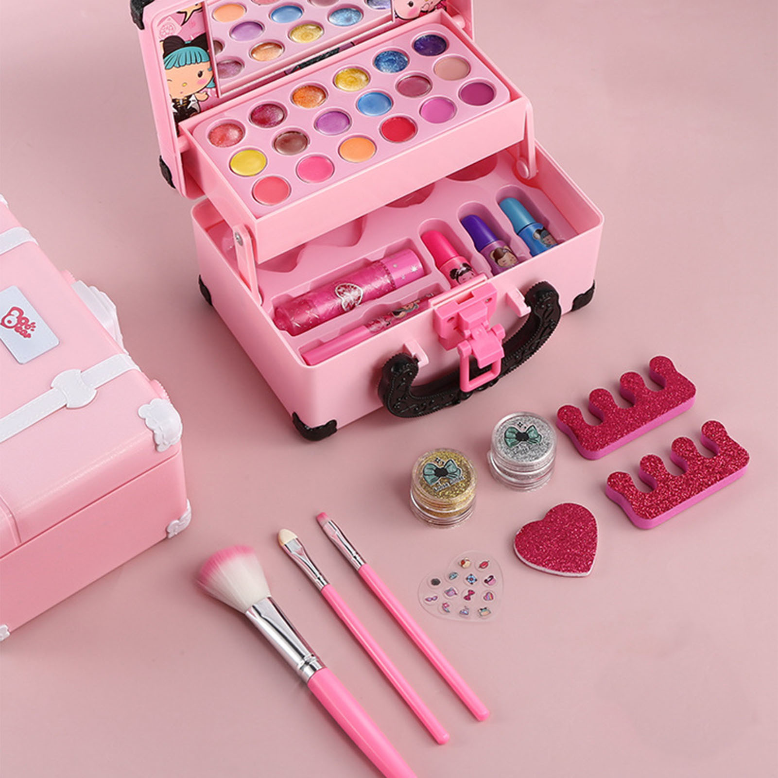 Children Makeup Set Lipstick M - đánh giá và giá Beauty Makeup Kit For Kids