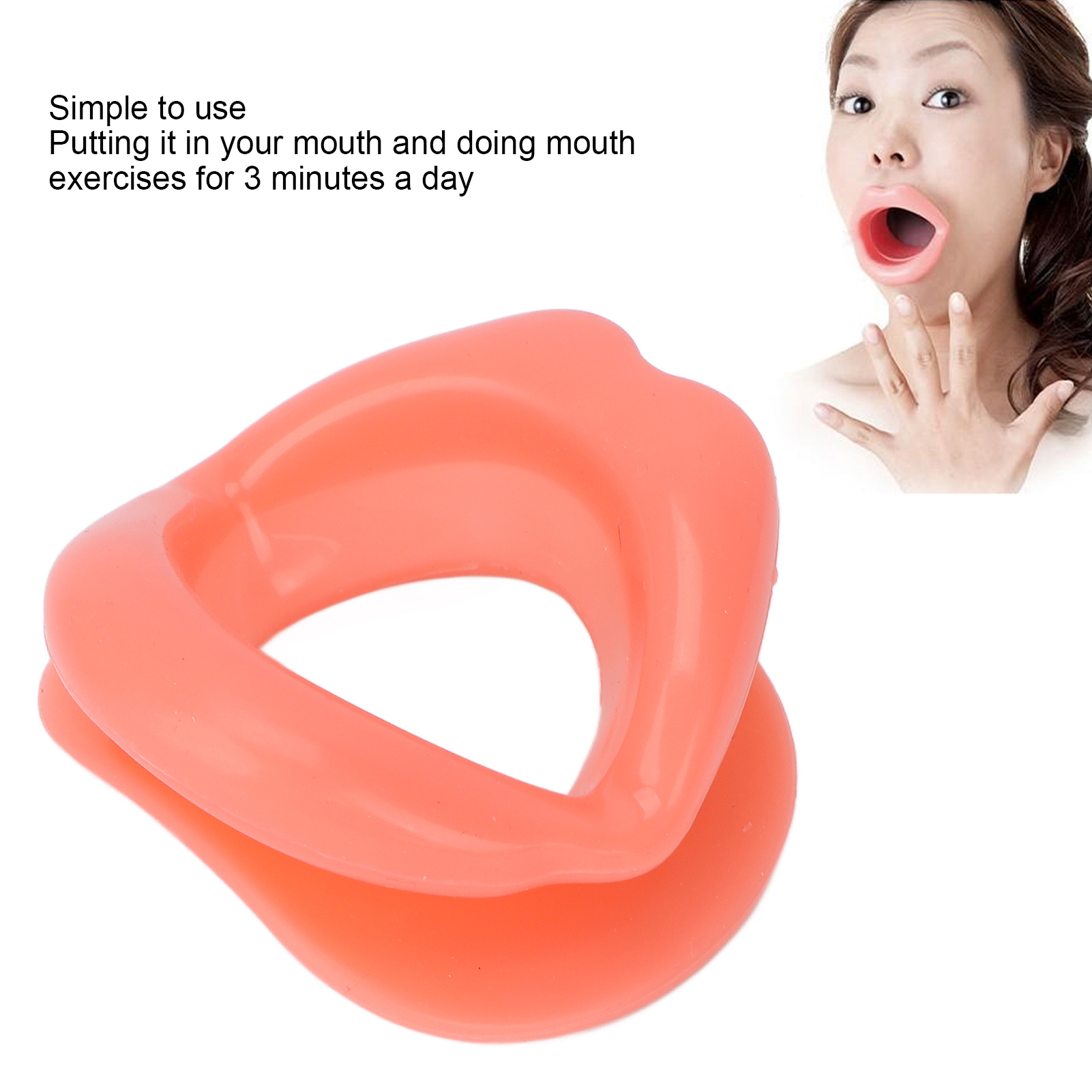 Silicone Rubber Face Slimmer O - đánh giá và giá Face Massager