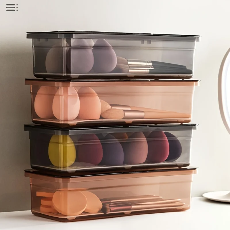 Makeup Brush Storage Box, Dres - đánh giá và giá Beauty Makeup Eyeshadow