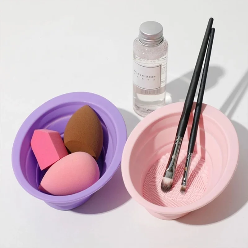 Foldable Silicone Makeup Brush - đánh giá và giá Beauty Makeup Tools Use