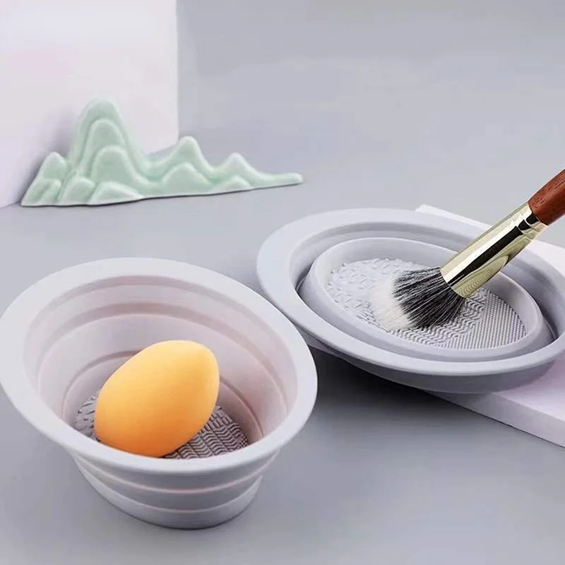 Foldable Silicone Makeup Brush - đánh giá và giá Beauty Makeup Tools Use