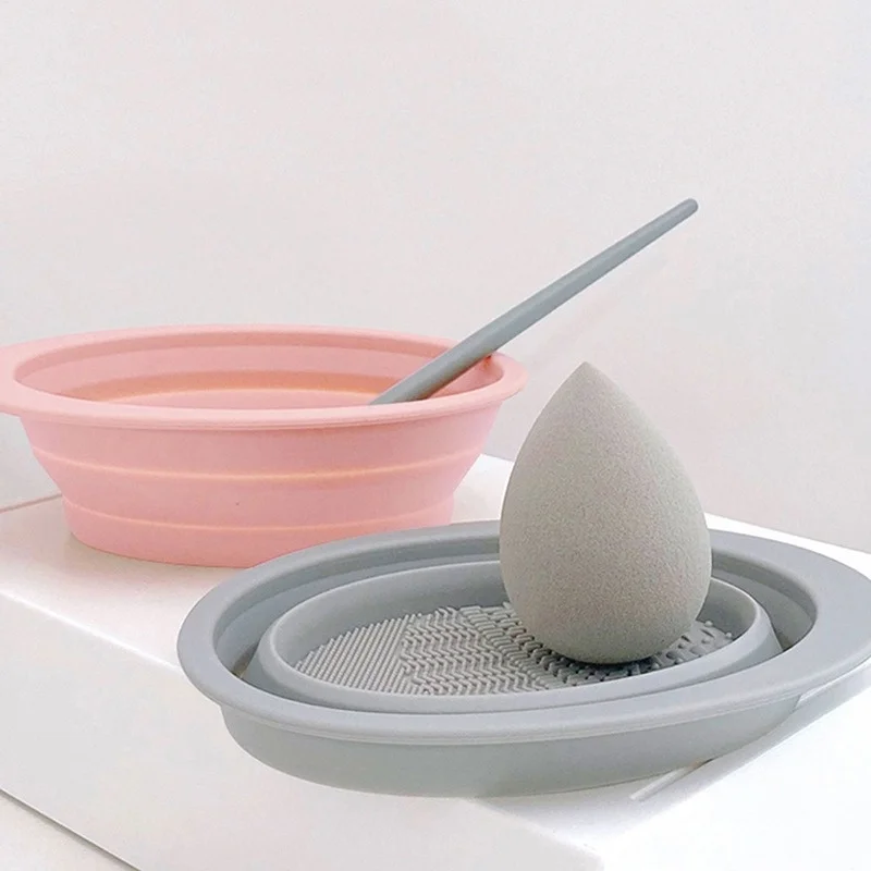 Foldable Silicone Makeup Brush - đánh giá và giá Beauty Makeup Tools Use