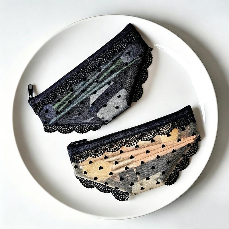 [J] Unique Lace Mesh Briefs Sh - đánh giá và giá J Beauty Makeup