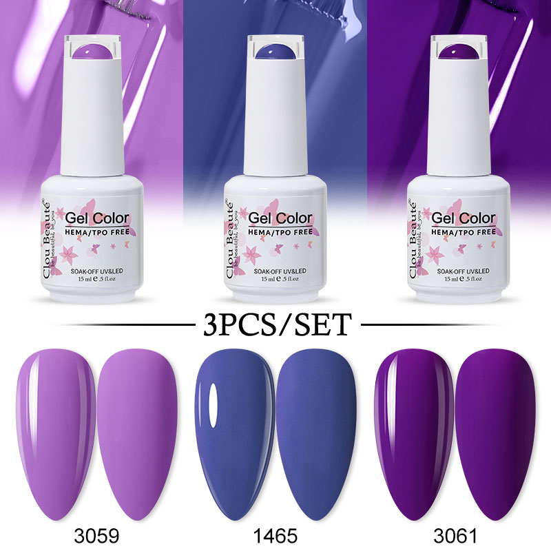 Clou Beaute 15ML 3pcs HEMA TPO - đánh giá và giá Nail Art Stamping Kit