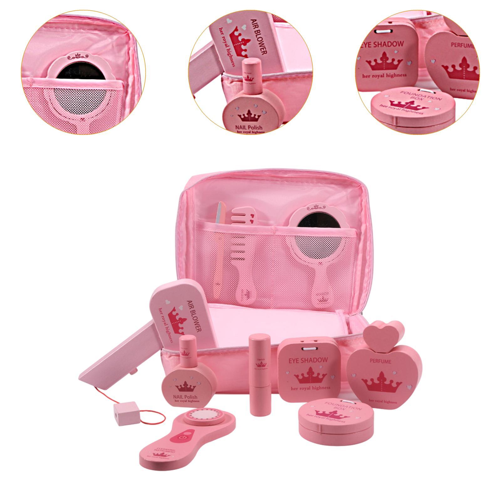 10x Pretend Makeup Kits Wood B - đánh giá và giá Beauty Makeup Kit For Kids