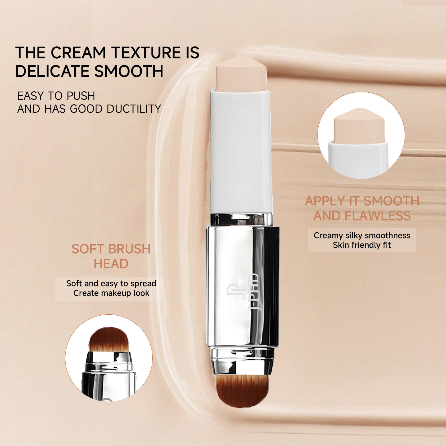 Two-in-one Brush Head Foundati - đánh giá và giá J Beauty Makeup