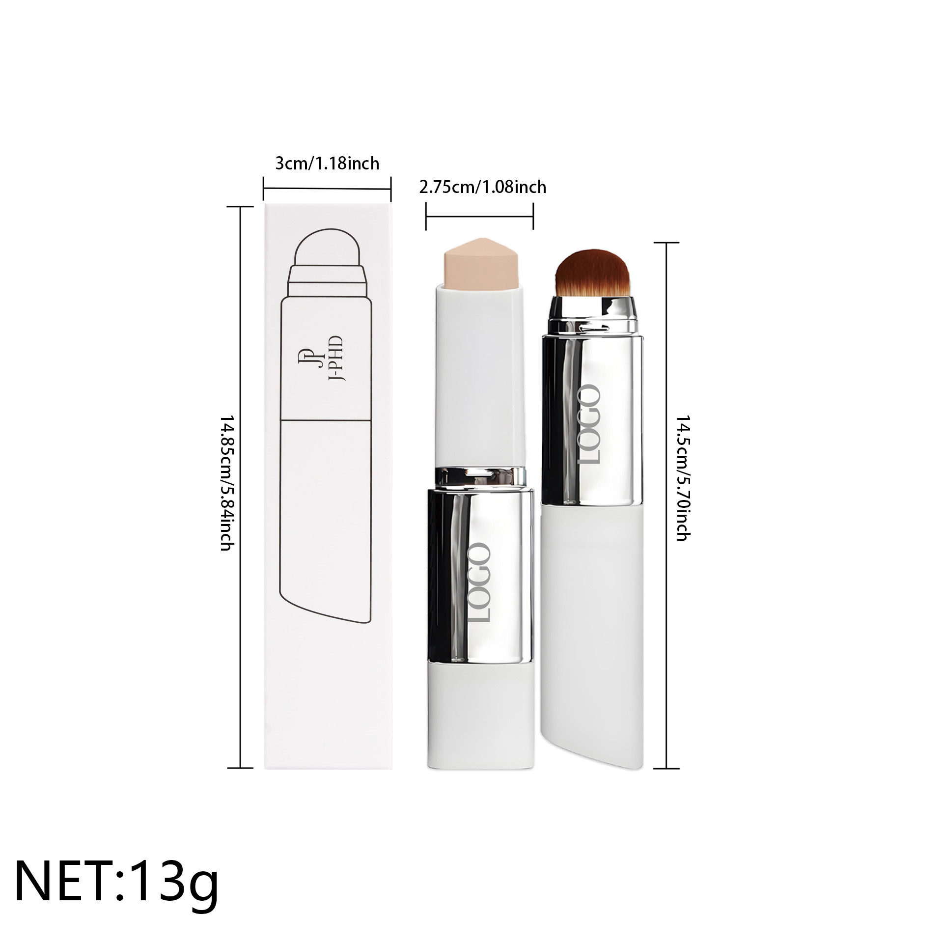 Two-in-one Brush Head Foundati - đánh giá và giá J Beauty Makeup