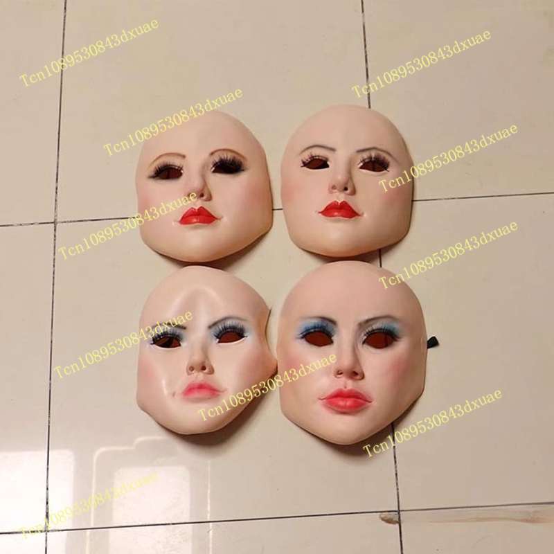 Silicone simulation headgear b - đánh giá và giá Beauty Makeup Girl