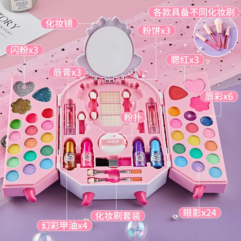 Safe Cosmetic Toy for Girl Pri - đánh giá và giá Beauty Makeup Eyeshadow