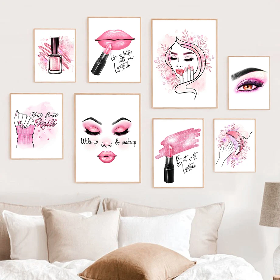 Trendy Makeup Nail Polish Lips - đánh giá và giá J Beauty Makeup