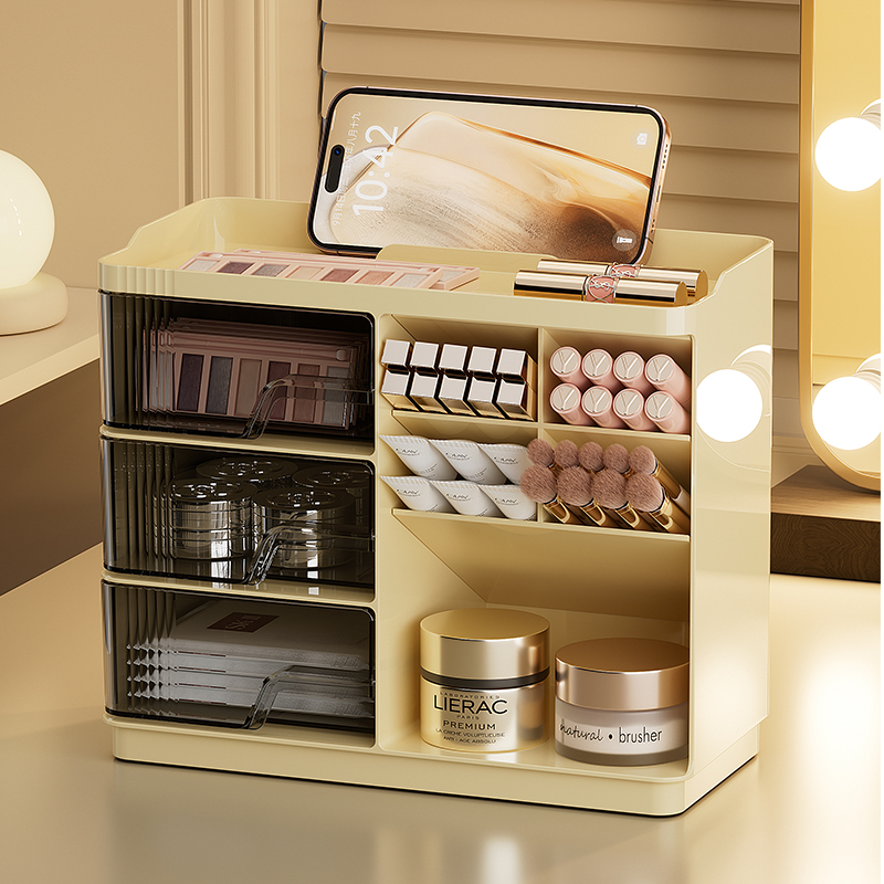 Makeup Organizer with Drawers  - đánh giá và giá Your Beauty Makeup