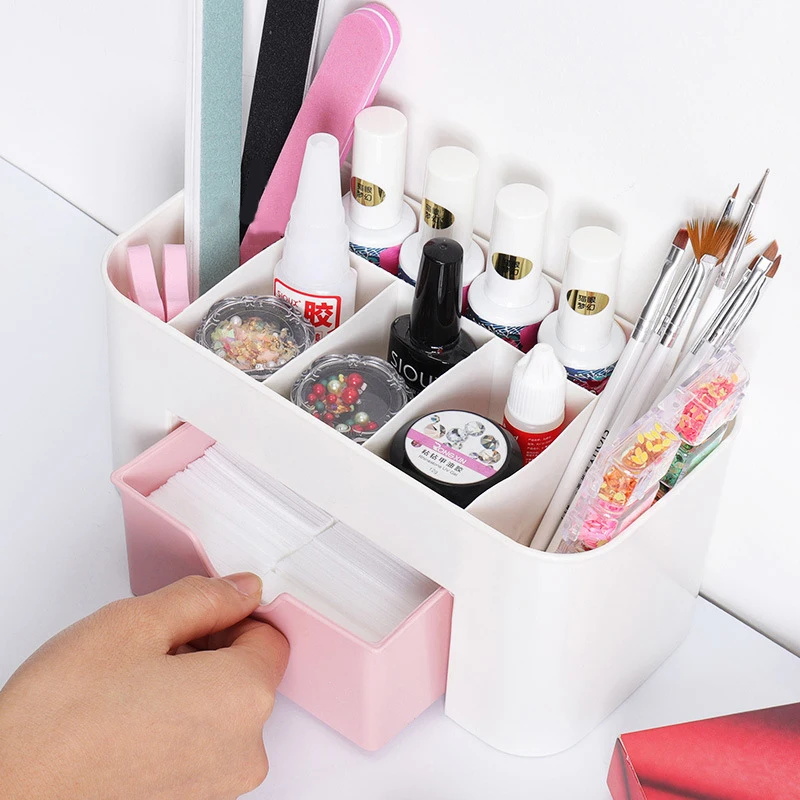 Nail Art Organizer Desktop Dra - đánh giá và giá Beauty Home Makeup