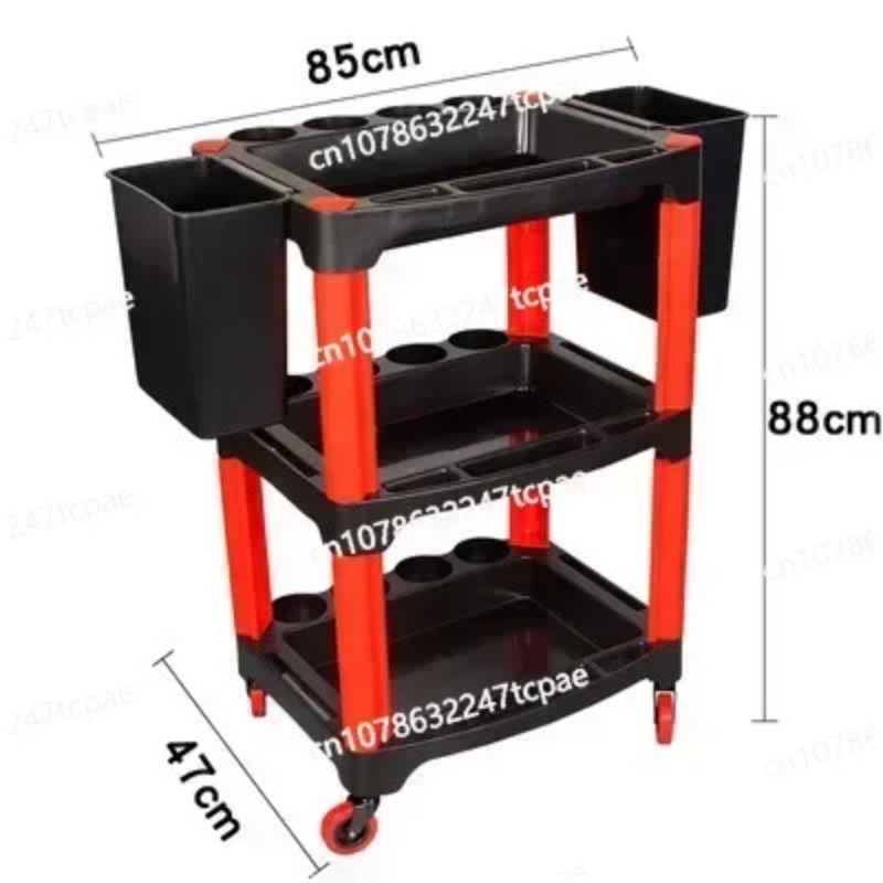 Heavy-Duty 3-Shelf Beauty Tool - đánh giá và giá Beauty Makeup Workshop